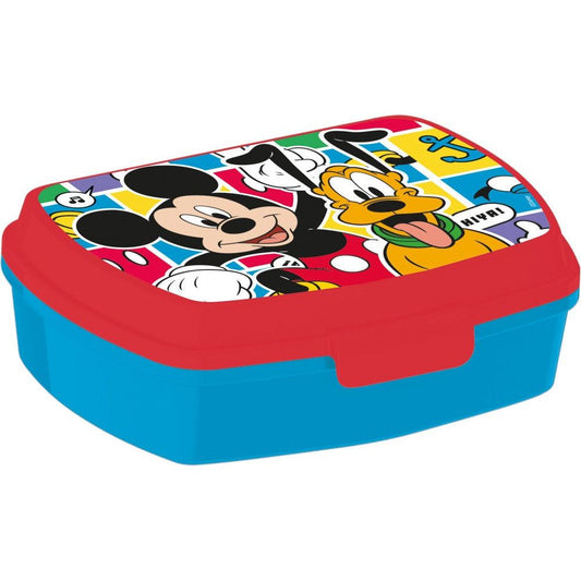 Disney Mickey Better Together Brotdose mit einem Fach für Kinder – 17 × 14 × 6,5 cm, BPA-frei