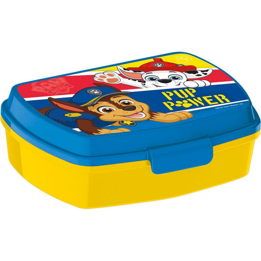 Paw Patrol Pup Power Brotdose mit einem Fach für Kinder – 17 × 14 × 6,5 cm, BPA-frei
