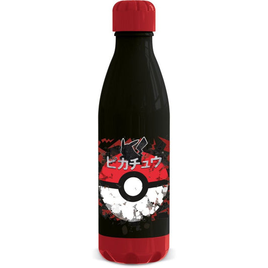 Pokémon Thunderstruck Kunststoff-Trinkflasche mit Schraubverschluss für Kinder – 660 ml, BPA-frei