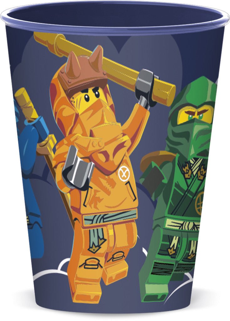 Lego Elemental Ninjago Kunststoffbecher für Kinder – 260 ml, BPA-frei