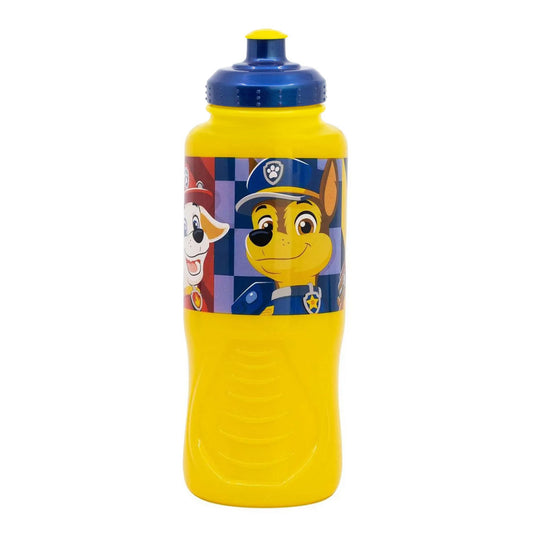 Gourde sport enfant La Pat' Patrouille en plastique avec bouchon sport – 430 ml, sans BPA