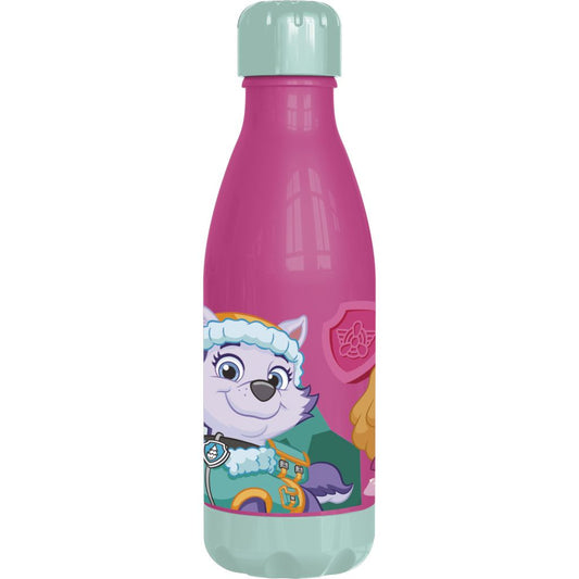 Gourde en plastique Pat' Patrouille Super-pouvoirs pour enfants avec bouchon à vis – 560 ml, sans BPA
