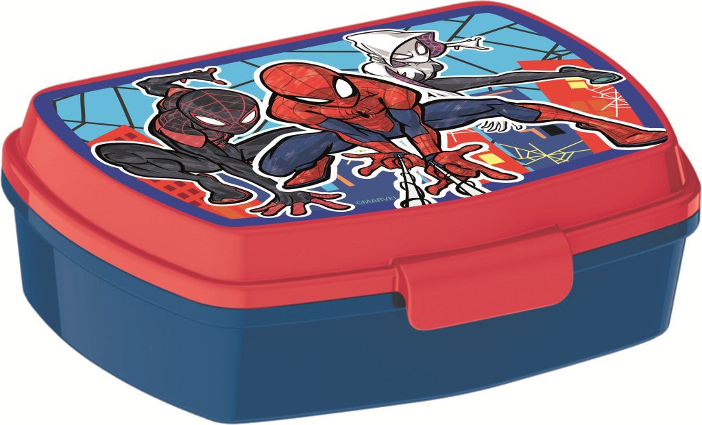 Spiderman Mob Rules Brotdose mit einem Fach für Kinder – 17 × 14 × 6,5 cm, BPA-frei