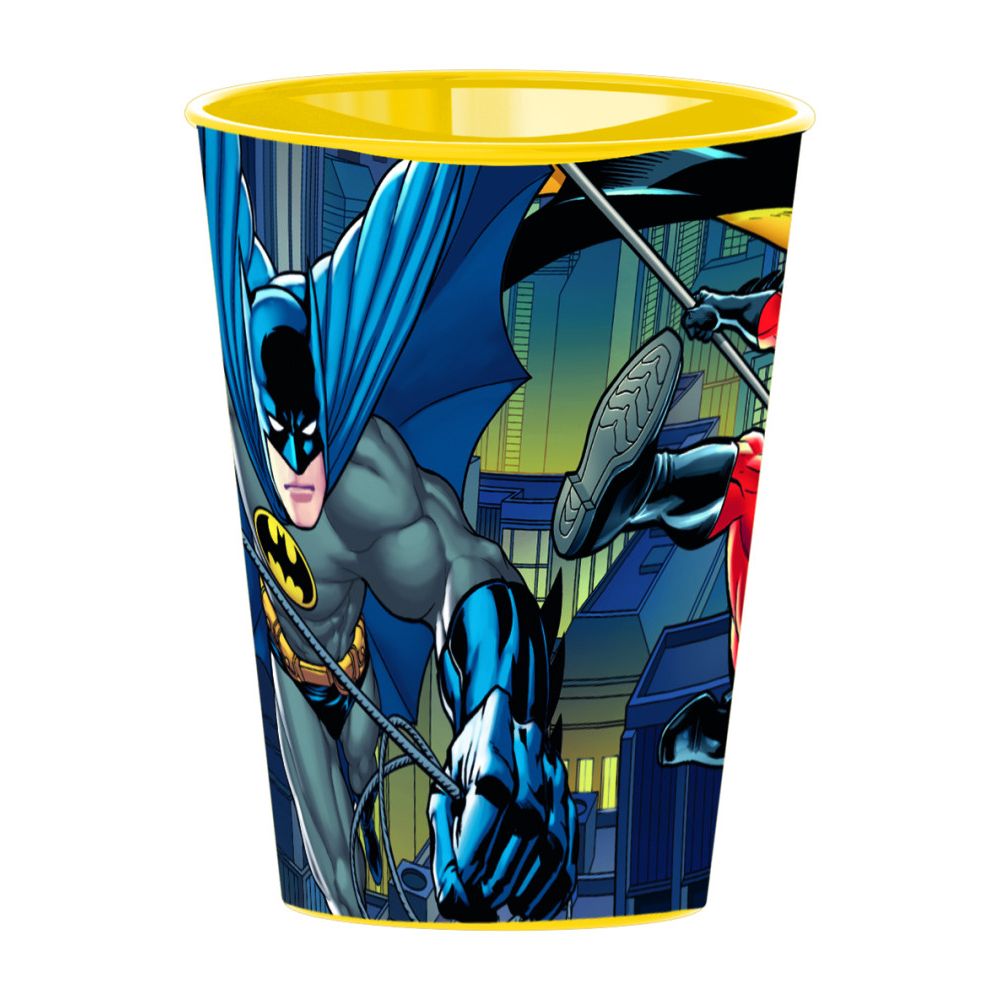 Batman Justice Kunststoffbecher für Kinder – 260 ml, BPA-frei