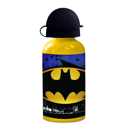 Batman Aluminum Drinking Bottle with Spout for Kids – 400 ml