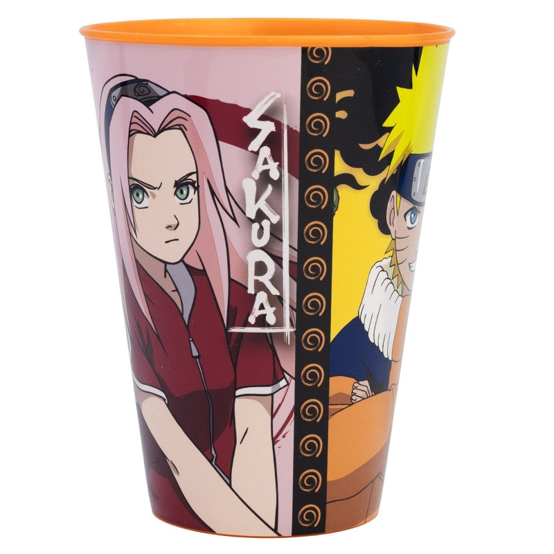 Naruto Jutsu Kunststoffbecher für Kinder – 260 ml, BPA-frei