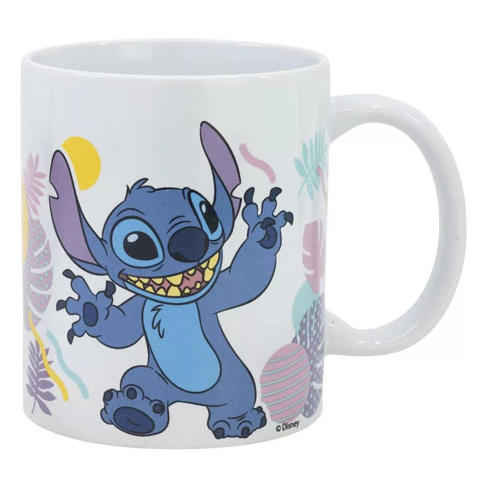 Disney Lilo & Stitch Porzellantasse "Hawaiian" – (325 ml) inkl. Geschenkbox