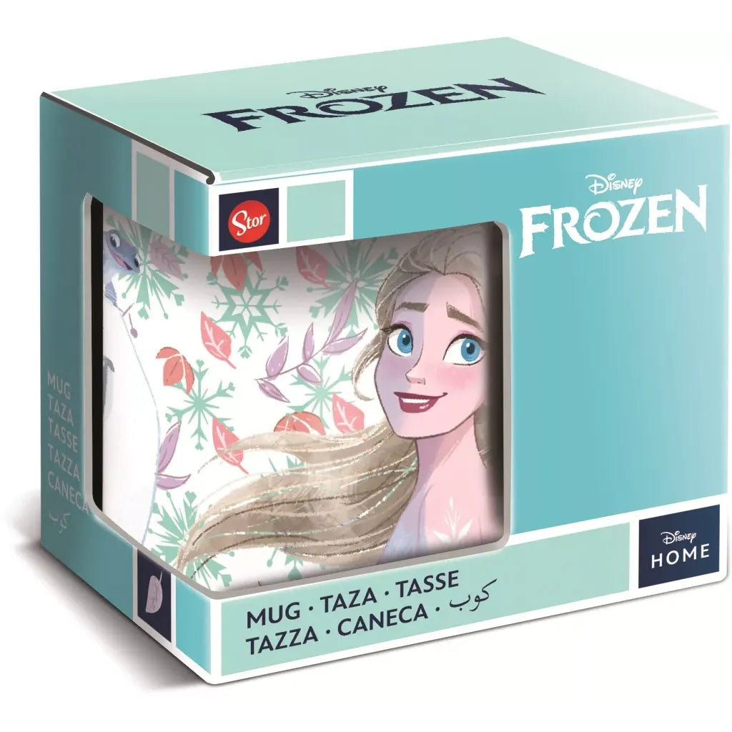 Disney Eiskönigin Porzellantasse "Snowy Tale" – (325 ml) im Geschenkkarton