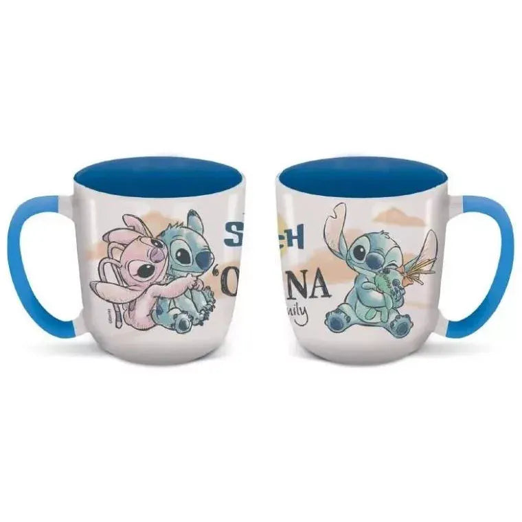 Disney Lilo & Stitch Porzellanbecher "Ohana Elite" – (400 ml) in Geschenkbox