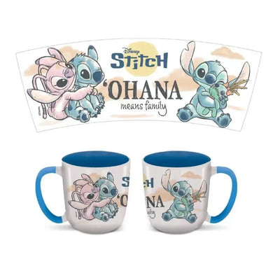Disney Lilo & Stitch Porzellanbecher "Ohana Elite" – (400 ml) in Geschenkbox