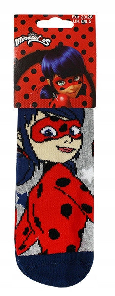 Miraculous Geschichten von Ladybug und Cat Noir Kinder dicke rutschfeste Socken 23-34