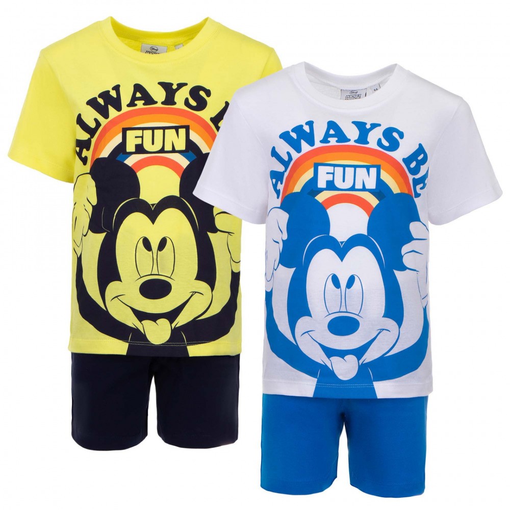 Disney Mickey Kinderkurzpyjama 3-8 Jahre