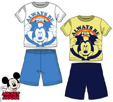 Disney Mickey Kinderkurzpyjama 3-8 Jahre