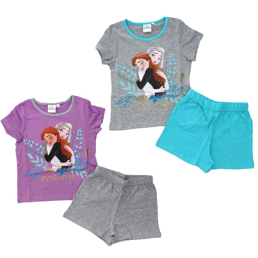 Disney Eiskönigin kurzer Kinderpyjama 3-8 Jahre