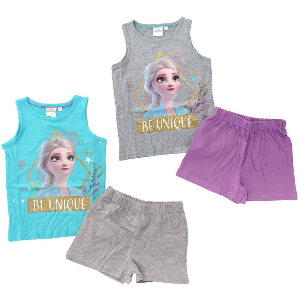 Disney Eiskönigin Kinderkurzpyjama 3-8 Jahre