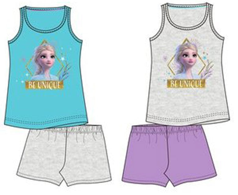Disney Eiskönigin Kinderkurzpyjama 3-8 Jahre