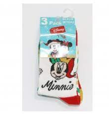 Disney Mickey Gift and Minnie Weihnachts-Kinderstrümpfe 23-34