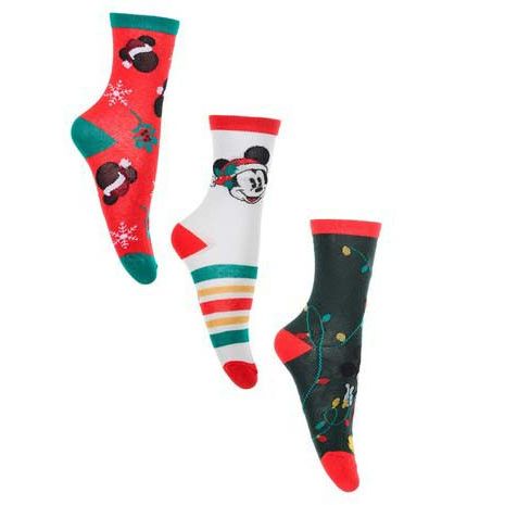 Disney Mickey Weihnachtssocken für Herren 36-44