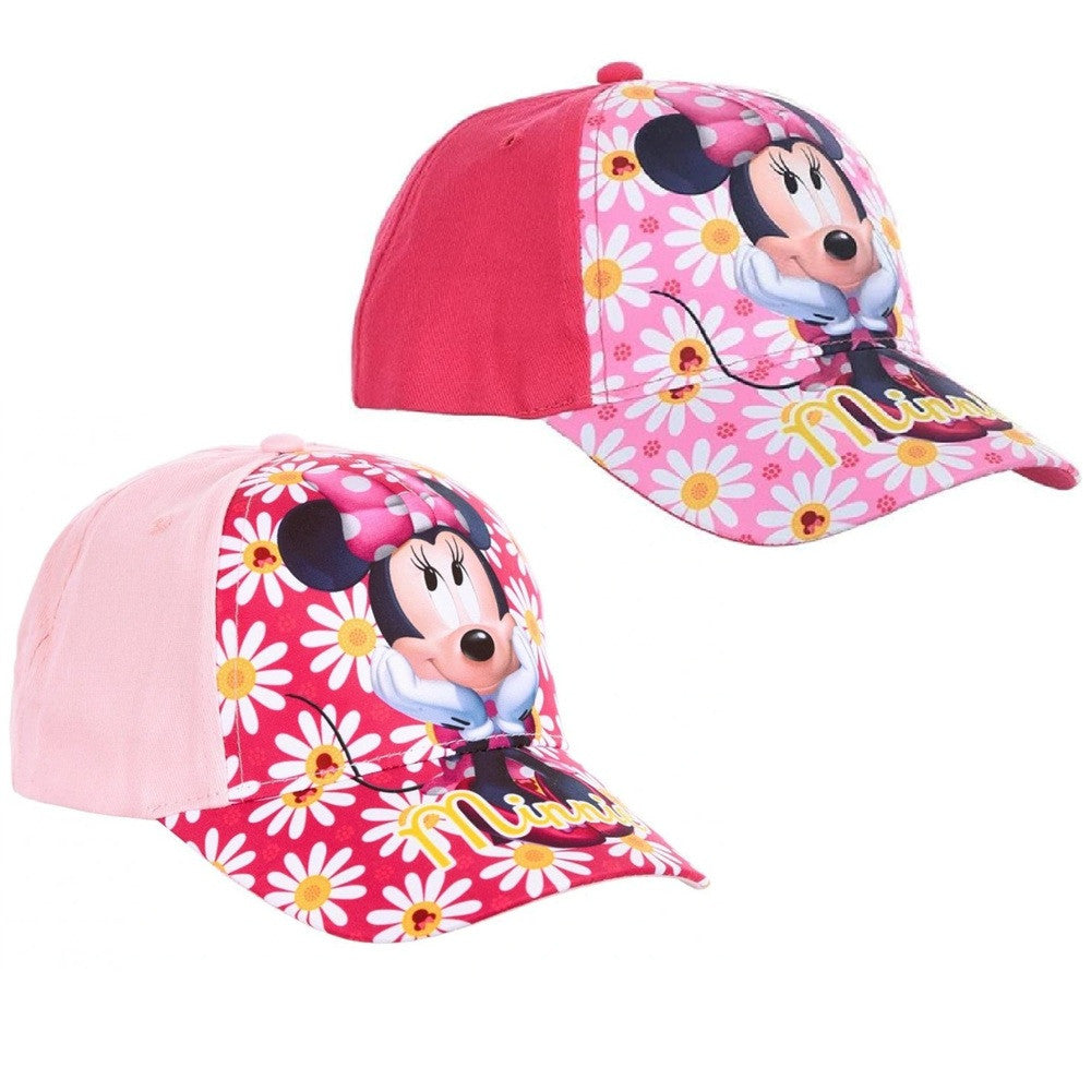 Disney Minnie Flower Kinder-Baseballkappe 52-54 cm
