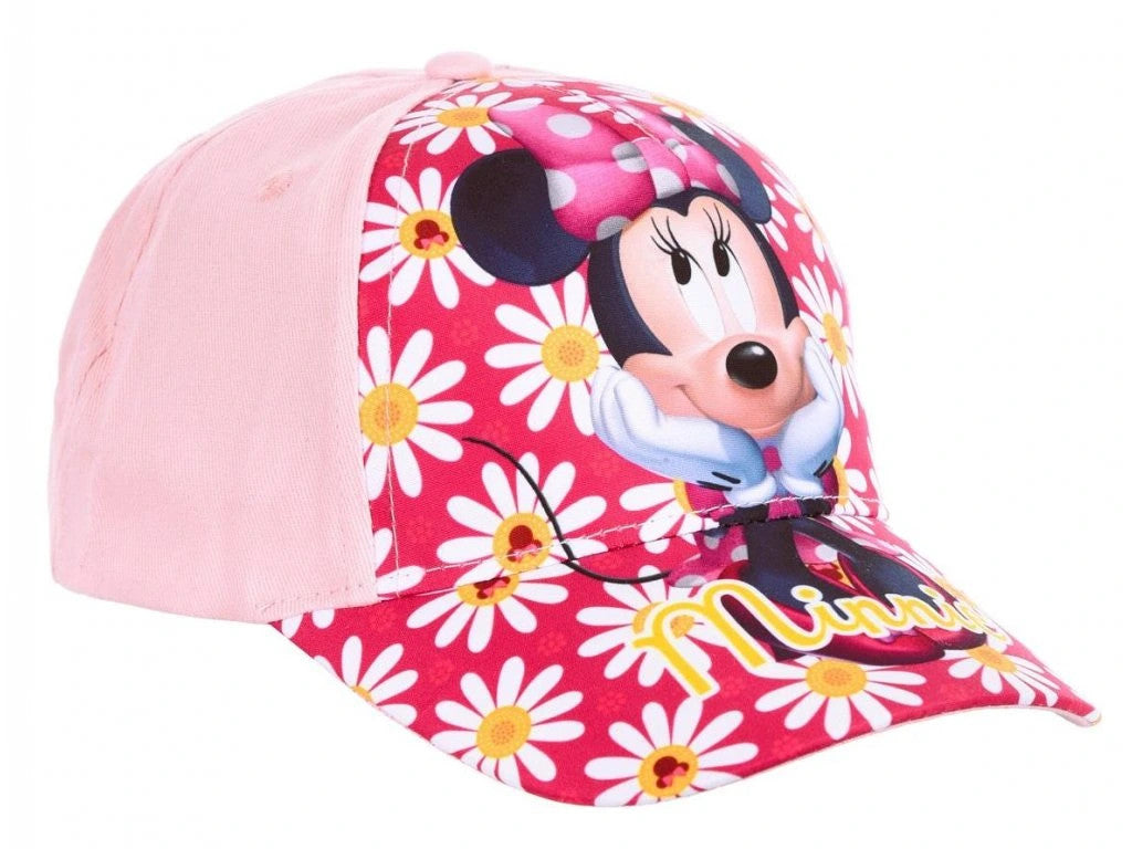 Disney Minnie Flower Kinder-Baseballkappe 52-54 cm
