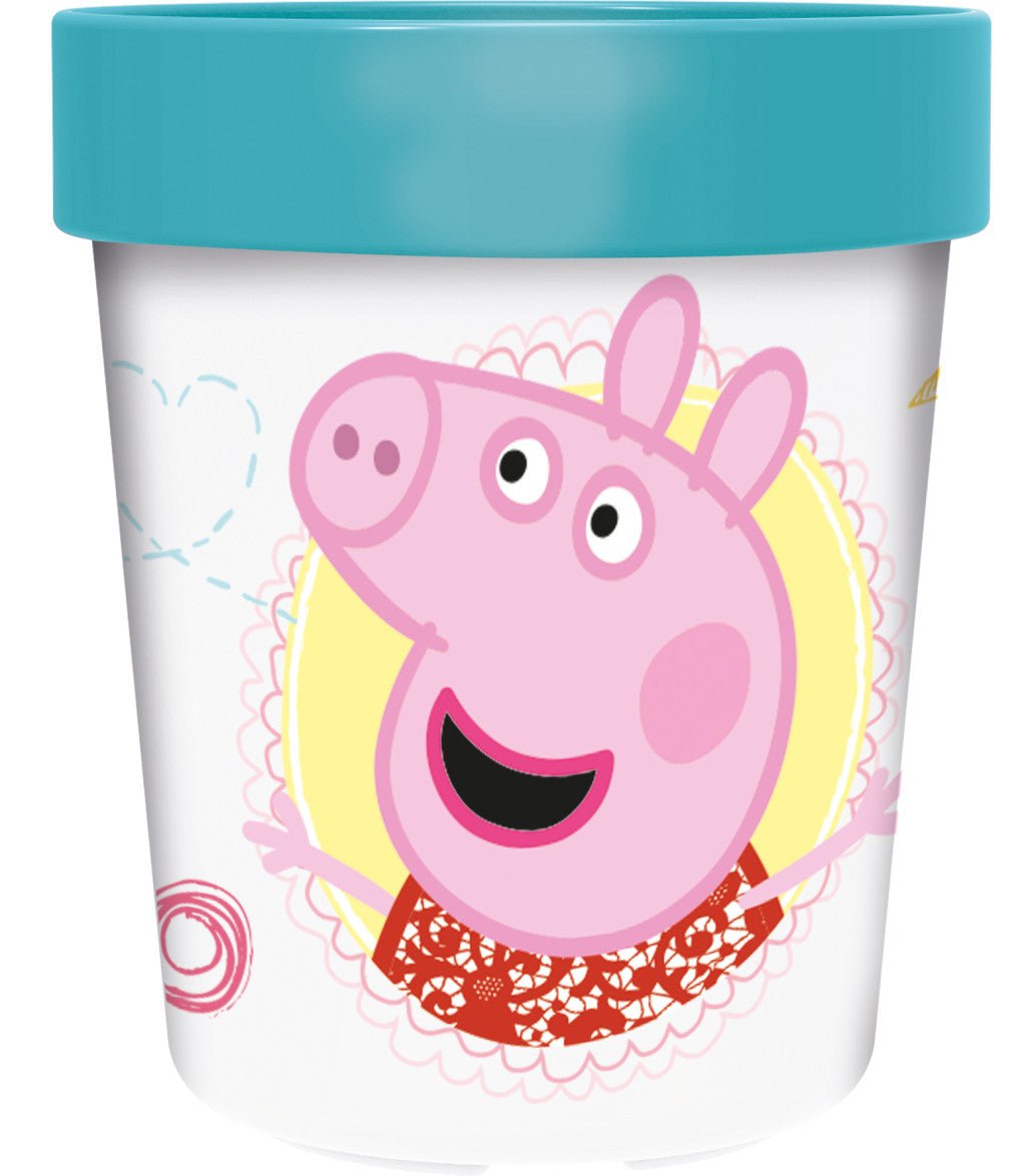Peppa Wutz Core Kunststoffbecher für Kinder – 260 ml, BPA-frei