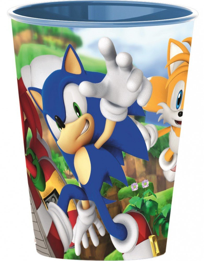 Sonic the Hedgehog Adventure Kunststoffbecher für Kinder – 260 ml, BPA-frei