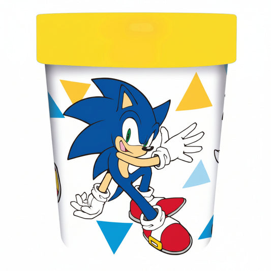 Sonic the Hedgehog Rings Kunststoffbecher für Kinder – 260 ml, BPA-frei