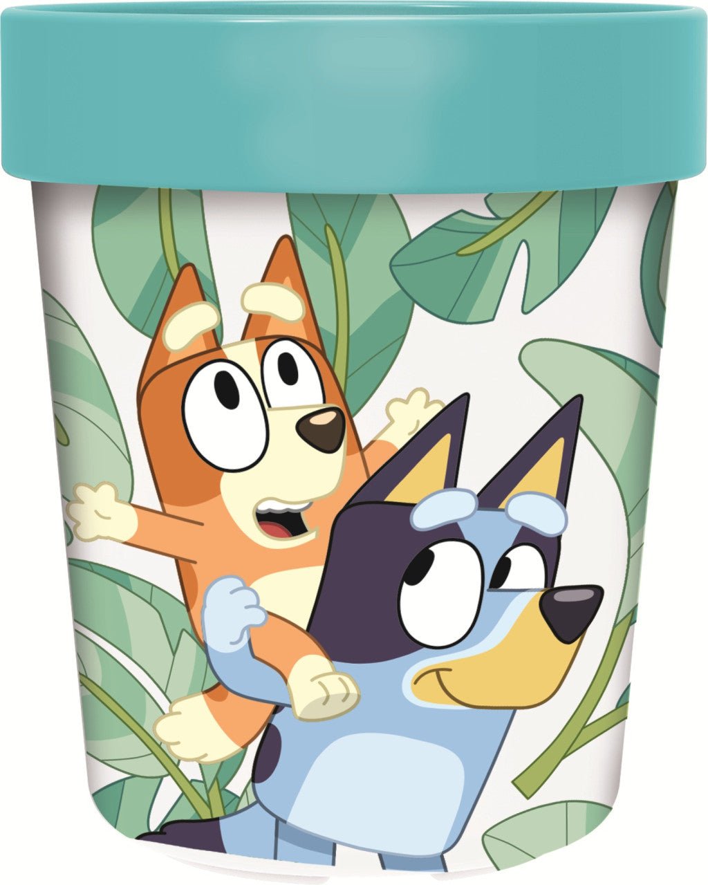Bluey Leaves Kunststoffbecher für Kinder – 260 ml, BPA-frei