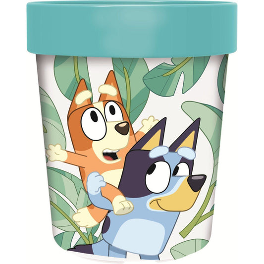 Bluey Leaves Kunststoffbecher für Kinder – 260 ml, BPA-frei