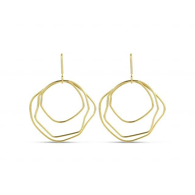 Victoria Ohrringe in Goldfarbe