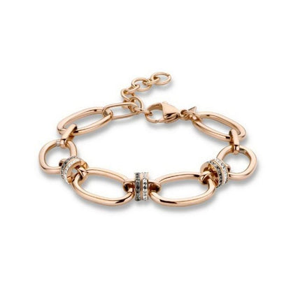 Victoria Rosegoldfarbene Steinarmband