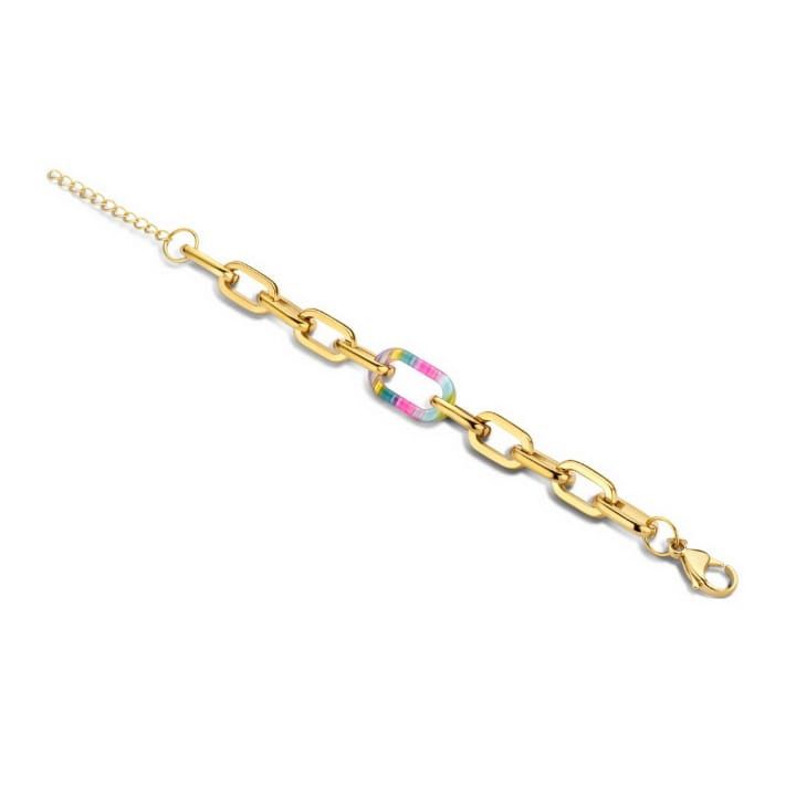 Victoria Goldfarbiges mehrfarbiges Armband