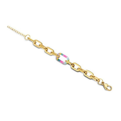 Victoria Goldfarbiges mehrfarbiges Armband