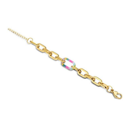 Victoria Goldfarbiges mehrfarbiges Armband