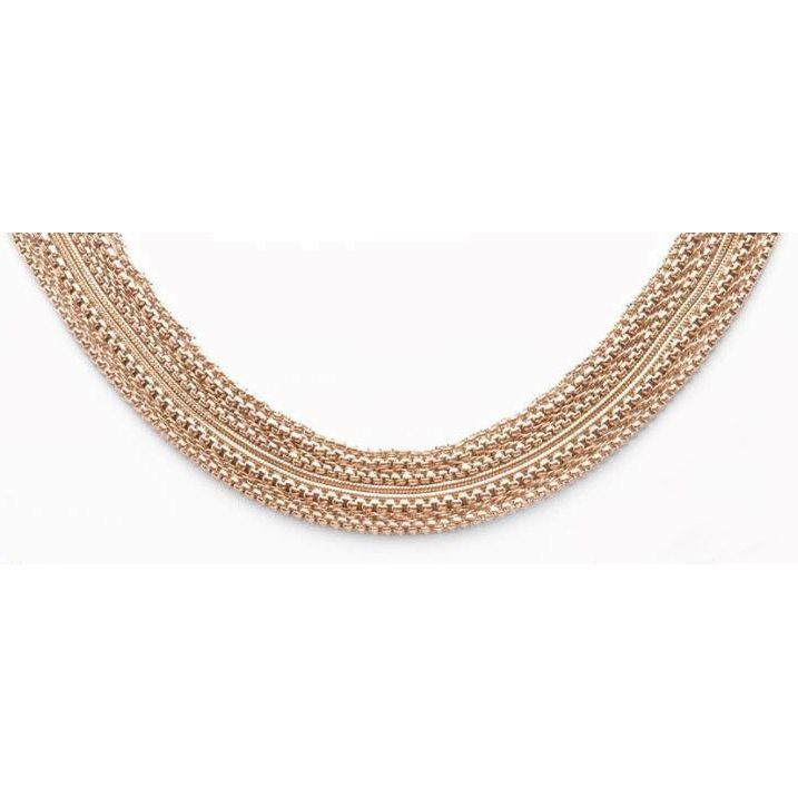 Victoria Rosegoldfarbene Halskette