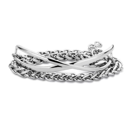 Victoria Silberne Kettenarmband
