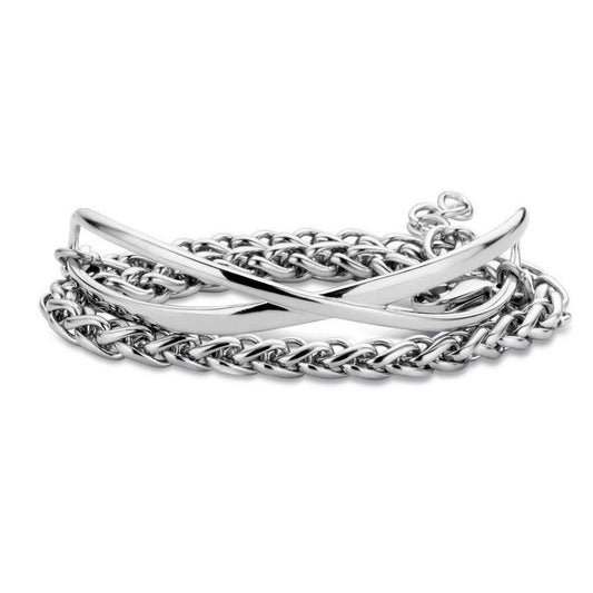 Victoria Silberne Kettenarmband